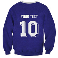 Custom French Football Sweatshirt France 98 Retro Style