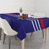 Custom French Football Tablecloth France 98 Retro Style