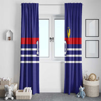 Custom French Football Window Curtain France 98 Retro Style