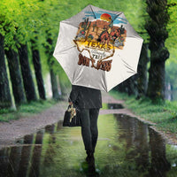 Texas Cultural Heritage Umbrella Cowboy and Desert Howdy Y'All Don'T Mess