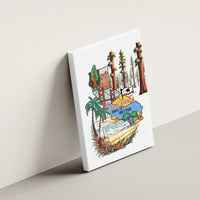 California Does it Better Canvas Wall Art Forest to Coast