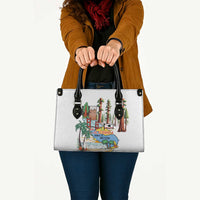 California Does it Better Leather Bag Forest to Coast
