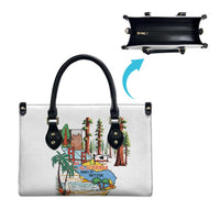 California Does it Better Leather Bag Forest to Coast