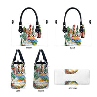 California Does it Better Leather Bag Forest to Coast