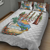 California Does it Better Quilt Bed Set Forest to Coast