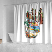 California Does it Better Shower Curtain Forest to Coast