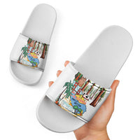 California Does it Better Slide Sandals Forest to Coast