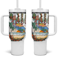 California Does it Better Tumbler With Handle Forest to Coast