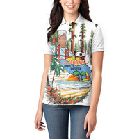 California Does it Better Women Polo Shirt Forest to Coast