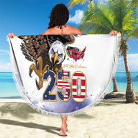 United States of America 250 Beach Blanket We The People 1776