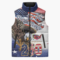 United States of America 250 Sleeveless Puffer Jacket We The People 1776