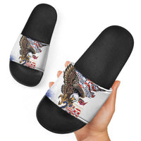United States of America 250 Slide Sandals We The People 1776