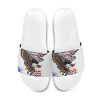 United States of America 250 Slide Sandals We The People 1776