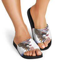 United States of America 250 Slide Sandals We The People 1776