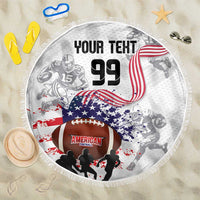 Custom American Football Beach Blanket Road to Glory