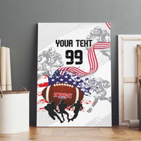 Custom American Football Canvas Wall Art Road to Glory