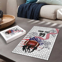 Custom American Football Puzzle Road to Glory