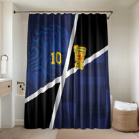 Custom Scottish Football Bathroom Set Lion and Tartan Patchwork Pattern