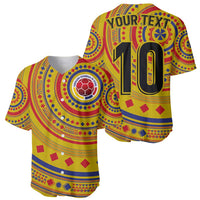 Custom Colombia Football Baseball Jersey Sporty Vueltiao Hat