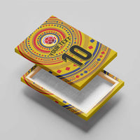 Custom Colombia Football Canvas Wall Art Sporty Vueltiao Hat