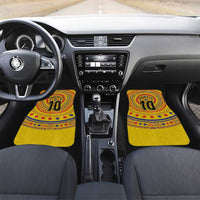 Custom Colombia Football Car Mats Sporty Vueltiao Hat