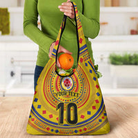 Custom Colombia Football Grocery Bag Sporty Vueltiao Hat