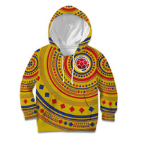 Custom Colombia Football Kid Hoodie Sporty Vueltiao Hat