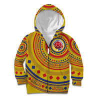 Custom Colombia Football Kid Hoodie Sporty Vueltiao Hat