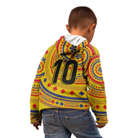 Custom Colombia Football Kid Hoodie Sporty Vueltiao Hat