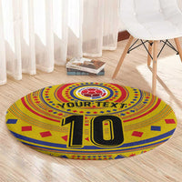 Custom Colombia Football Round Carpet Sporty Vueltiao Hat