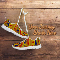 Custom Colombia Football Sneakers Sporty Vueltiao Hat