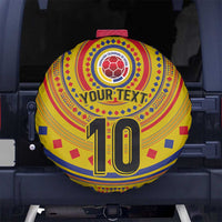 Custom Colombia Football Spare Tire Cover Sporty Vueltiao Hat