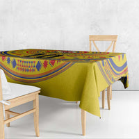 Custom Colombia Football Tablecloth Sporty Vueltiao Hat