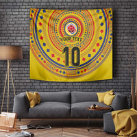 Custom Colombia Football Tapestry Sporty Vueltiao Hat