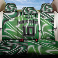 Custom Nigeria Football Back Car Seat Cover Sporty Super Eagles