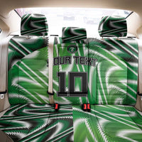 Custom Nigeria Football Back Car Seat Cover Sporty Super Eagles