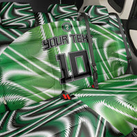 Custom Nigeria Football Back Car Seat Cover Sporty Super Eagles