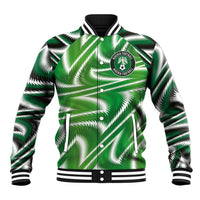 Custom Nigeria Football Baseball Jacket Sporty Super Eagles
