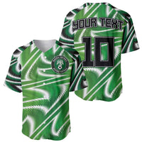 Custom Nigeria Football Baseball Jersey Sporty Super Eagles