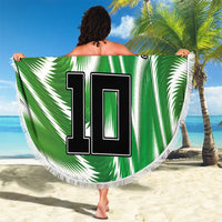 Custom Nigeria Football Beach Blanket Sporty Super Eagles