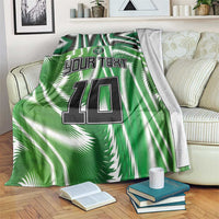 Custom Nigeria Football Blanket Sporty Super Eagles