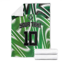 Custom Nigeria Football Blanket Sporty Super Eagles