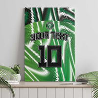 Custom Nigeria Football Canvas Wall Art Sporty Super Eagles