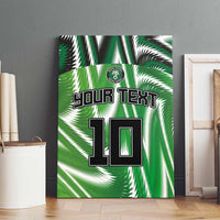 Custom Nigeria Football Canvas Wall Art Sporty Super Eagles