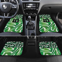 Custom Nigeria Football Car Mats Sporty Super Eagles