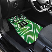 Custom Nigeria Football Car Mats Sporty Super Eagles