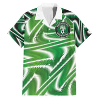 Custom Nigeria Football Family Matching Mermaid Dress and Hawaiian Shirt Sporty Super Eagles