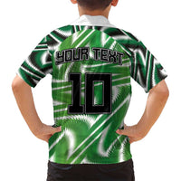 Custom Nigeria Football Family Matching Summer Maxi Dress and Hawaiian Shirt Sporty Super Eagles