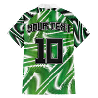 Custom Nigeria Football Family Matching Summer Maxi Dress and Hawaiian Shirt Sporty Super Eagles