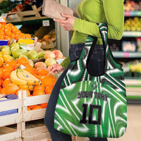Custom Nigeria Football Grocery Bag Sporty Super Eagles